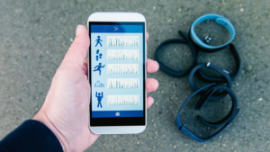 Fitness tracker and fitness app