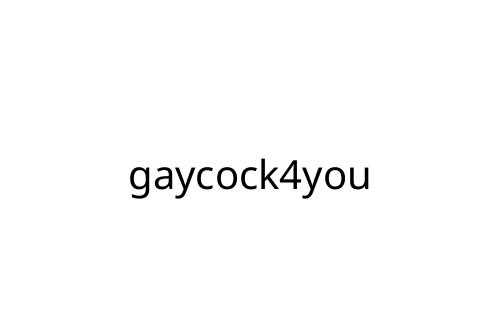 gaycock4you