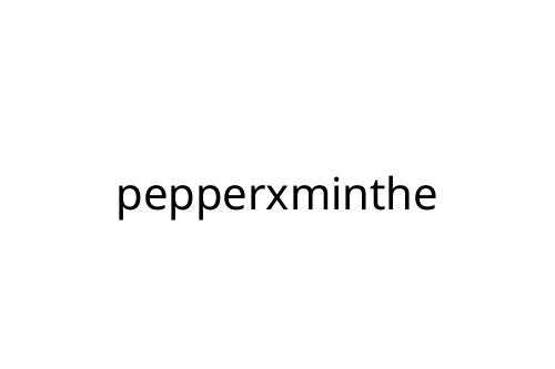 pepperxminthe