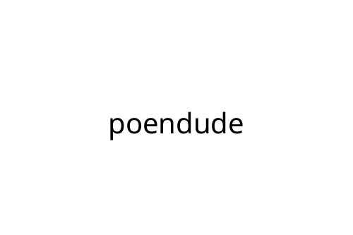 poendude