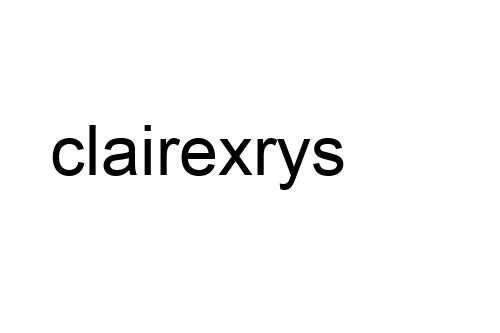 clairexrys