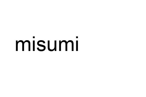 misumi