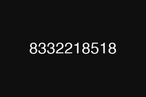 8332218518