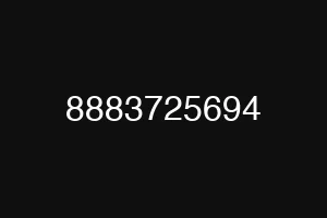 8883725694