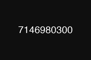 7146980300