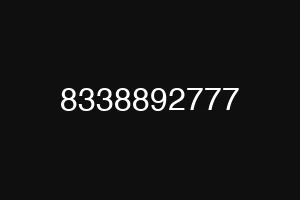 8338892777