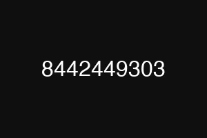 8442449303