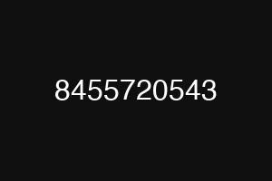 8455720543