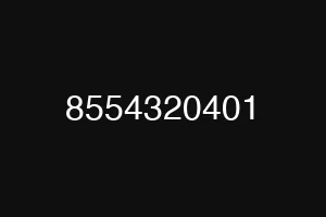 8554320401