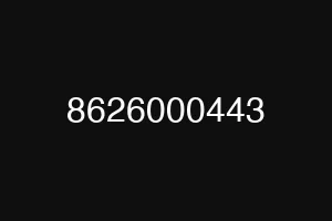 8626000443