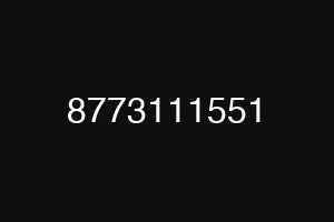 8773111551
