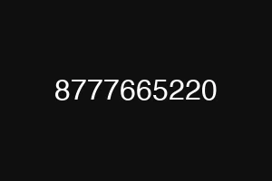 8777665220